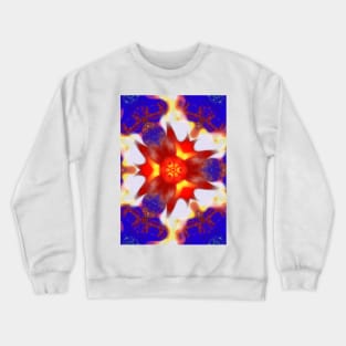 burning fire Crewneck Sweatshirt